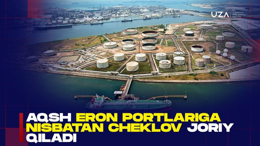 AQSH Eron portlariga nisbatan cheklov joriy qiladi (+video)