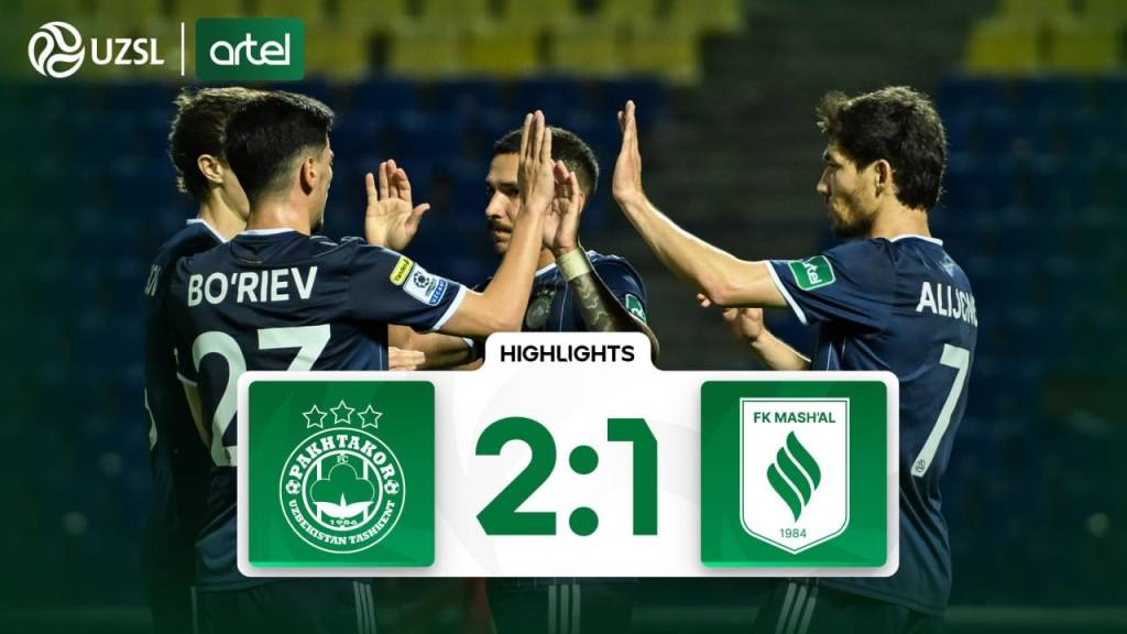 “Пахтакор” очколарини 18 тага етказиб олди