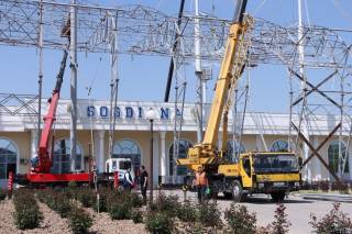 “So‘g‘diyona” stadioni zamonaviy qiyofa kasb etmoqda