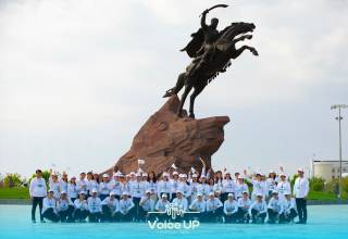 Хоразмда “Voice Up – 2026” инклюзив оромгоҳи старт олди