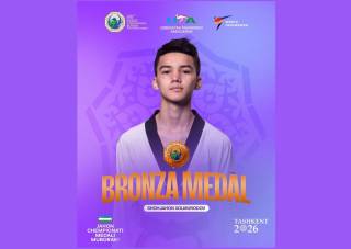 Таэквондо WT: Шоҳжаҳон Холмуродов бронза медали соҳиби