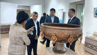 Самарқандда Аҳмад Яссавий мақбарасига доир кўргазма