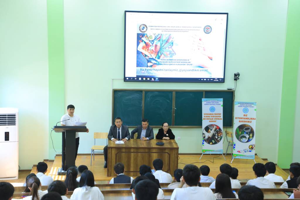 Гиёҳвандликка қарши кураш ҳамманинг иши