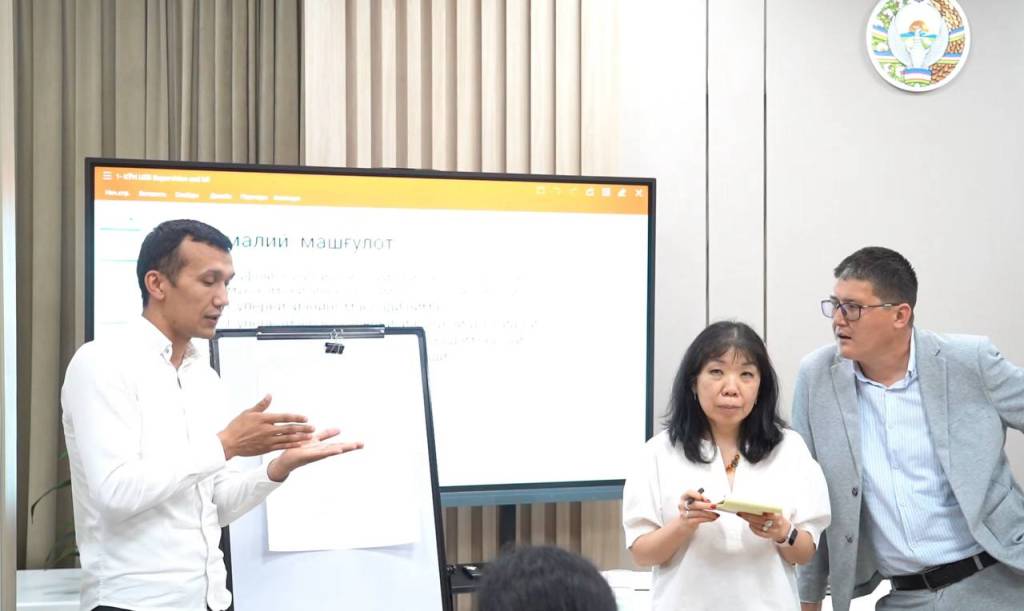 Хоразм ва Қорақалпоғистонлик супервайзерлар маҳорати оширилди (+видео)