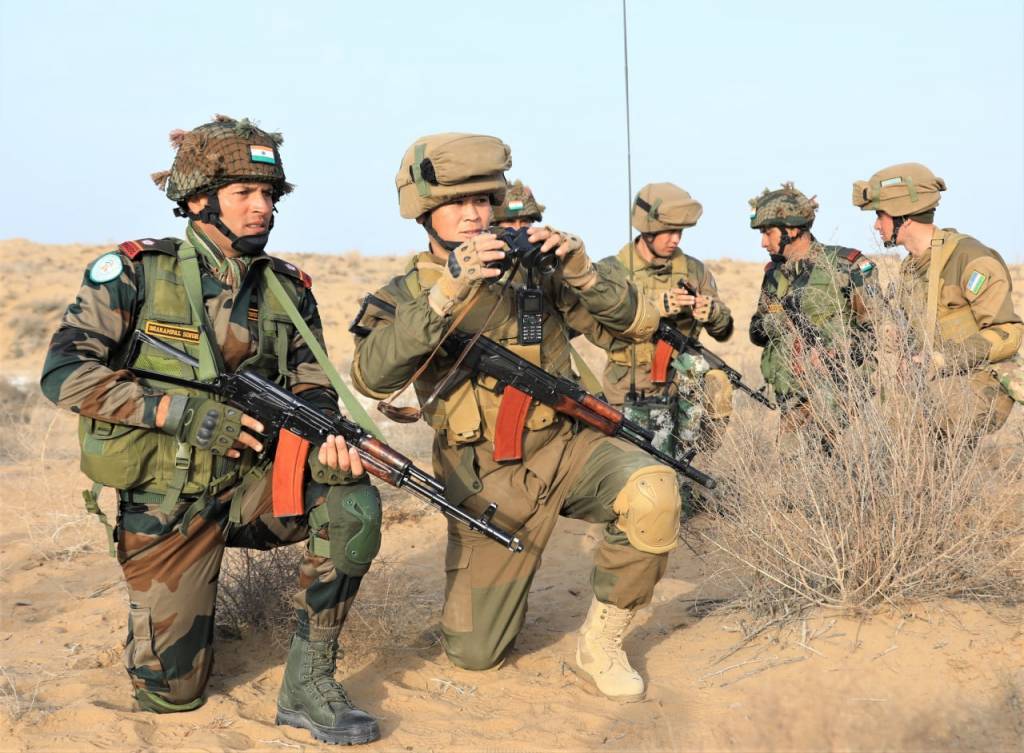 بدء التدريبات العسكرية المشتركة للعسكريين الأوزبك والهنود