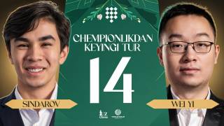 Синдоров хитойлик шахматчи билан дурангга эришди