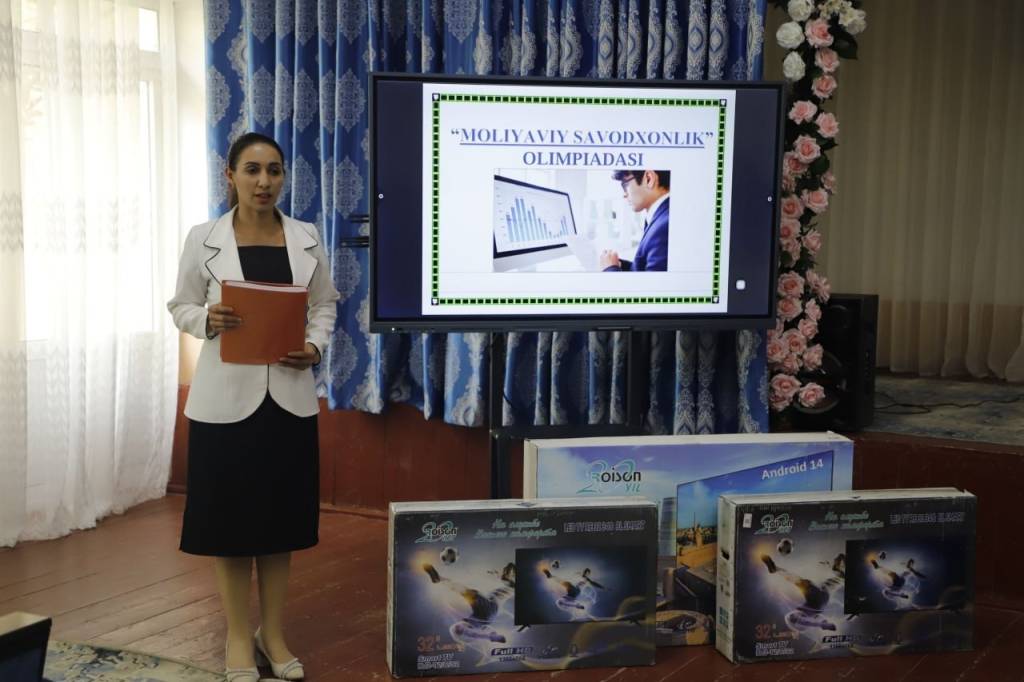 “Moliyaviy savodxonlik” olimpiadasining viloyat bosqichi g‘oliblari aniqlandi