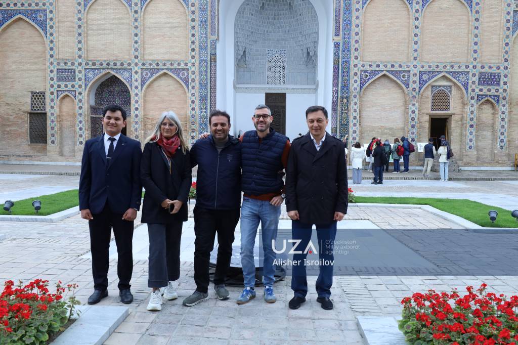 Италия парламенти делегацияси Самарқандда