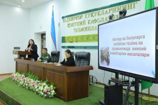 Аёл ва бола ҳимояси — жамият келажагининг кафолати