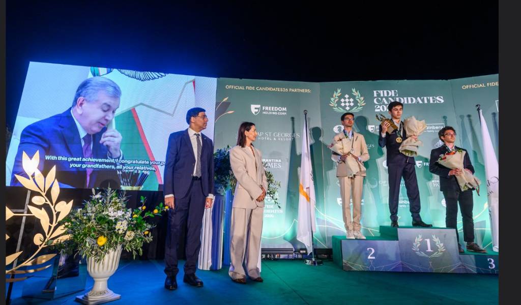 Номзодлар турнирининг тақдирлаш маросимида Ўзбекистон номи улуғланди