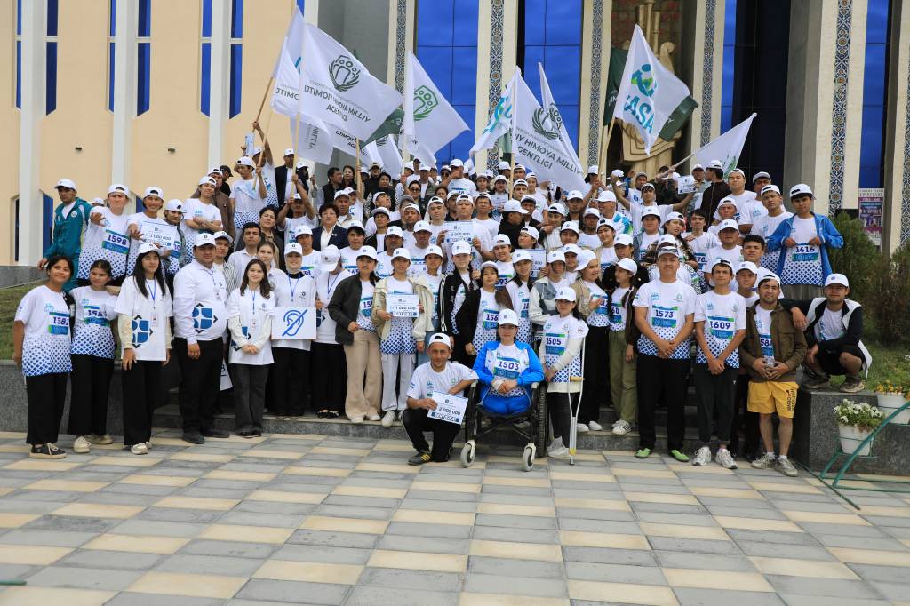 “Инсон учун” инклюзив марафони: тенглик ва ҳамжиҳатликка чорлов