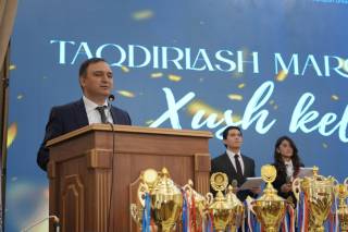 Тошкент давлат транспорт университети иқтидорли талабалари тақдирланди