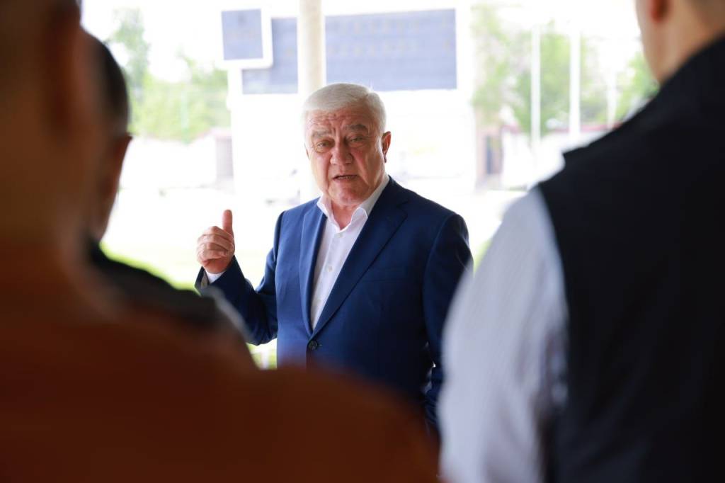 Мавсум олдидан йиғилиш ўтказилди