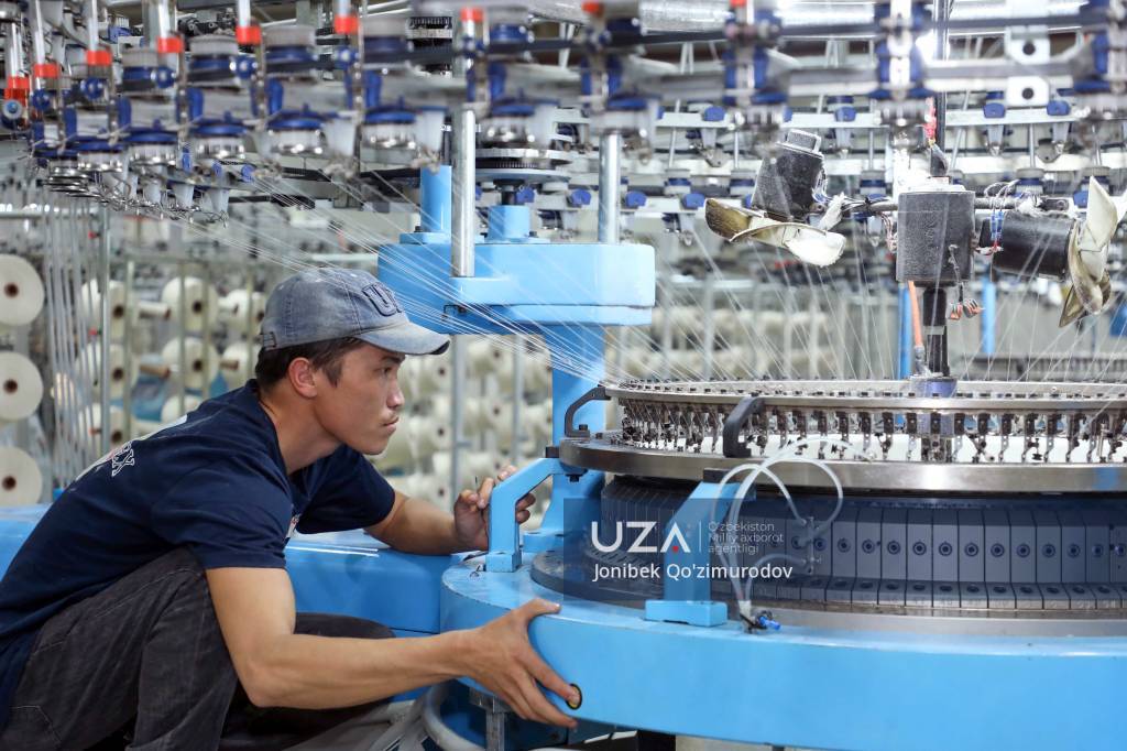 Шерободда замонавий тўқимачилик ишлаб чиқариши йўлга қўйилди