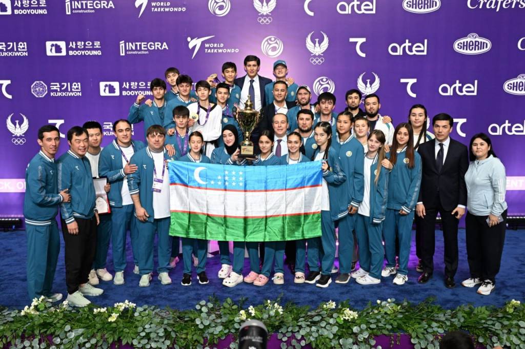 Yosh taekvondochilarimiz tarixiy natija qayd etgan jahon chempionati yakunlandi