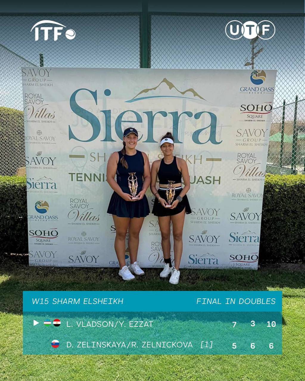 Layma Vladson Misrda chempion bo‘ldi