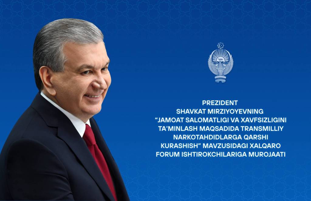 Участникам Международного форума «Противодействие транснациональным наркоугрозам во имя здоровья и безопасности общества»