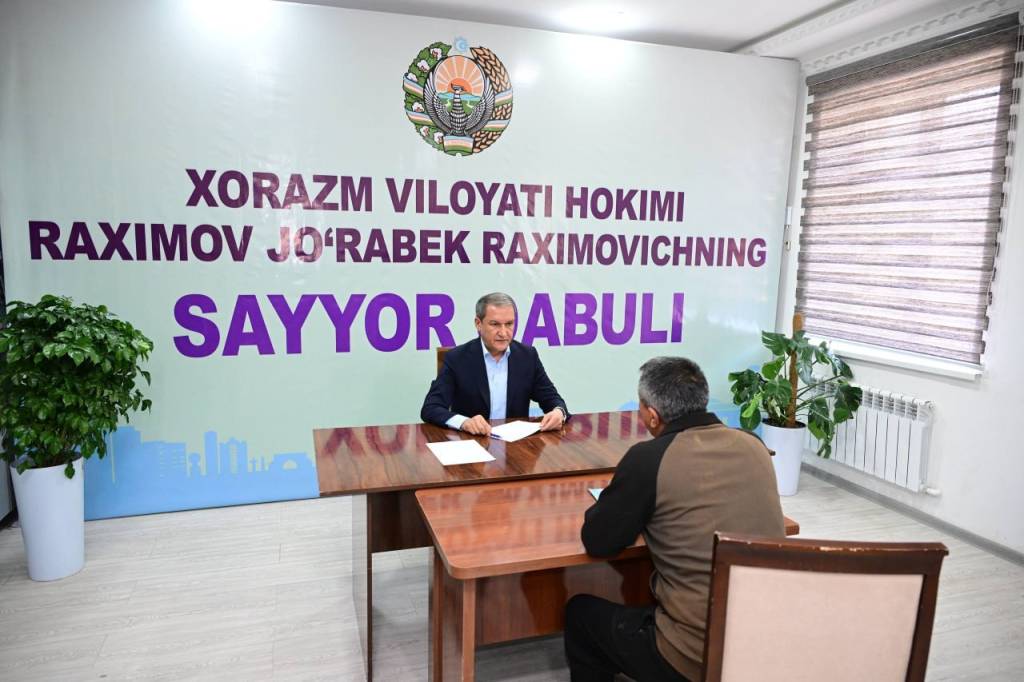 Янгибозор тумани аҳолисининг мурожаатлари тингланди
