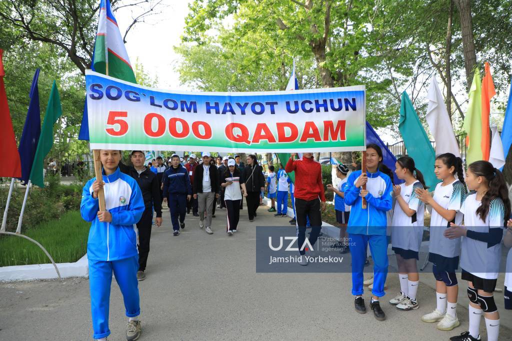 Спорт байрами эзгу ташаббусларга уланди (+видео)