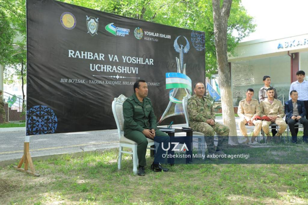 Келажак посбонлари билан мулоқот