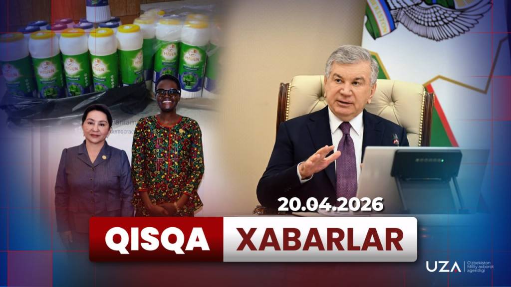 20-aprel tafsilotlari Qisqa xabarlarda