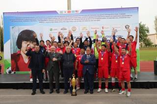 Фахрийлар ўртасида футбол турнири ўтказилди