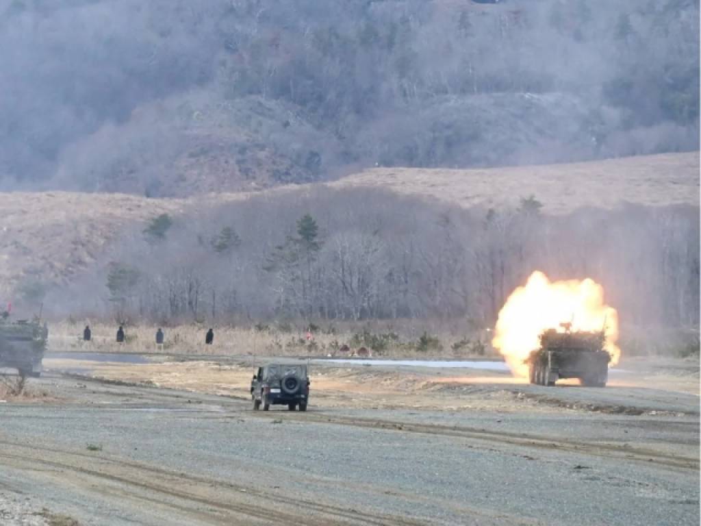 Жапонияда полигонда танк жарылып, 3 әскери қызметкер қаза тапты