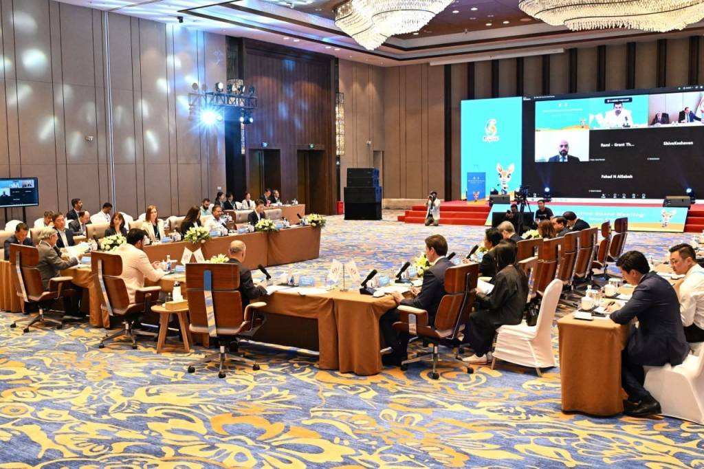 Ўзбекистон олимпия ҳаракати мутасаддилари ООК йиғилишида қатнашди