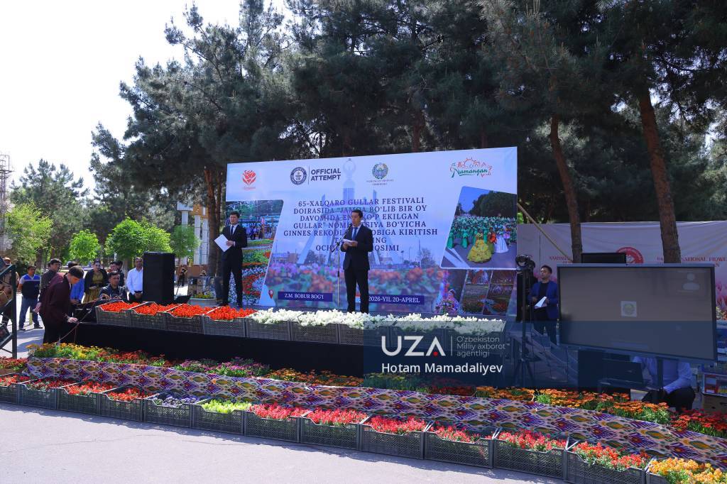 Наманганда Guinness рекордини ўрнатишга киришилди