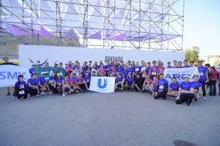 UZCARD жамоаси Bukhara Night Race 2026 тунги югуришида иштирок этди