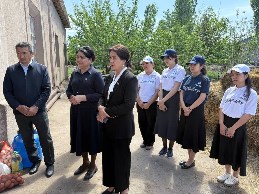 Оила тадбиркор томонидан ҳомийликка олинди