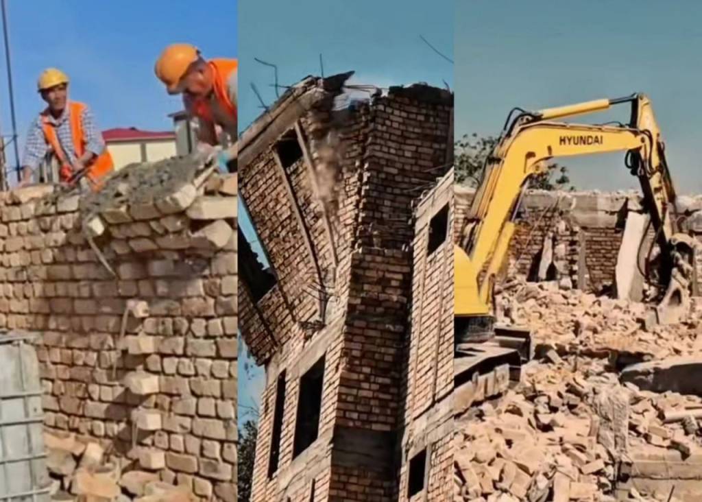 914 та ноқонуний қурилиш буздирилди