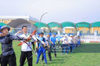 Наманганда камондан ўқ отиш бўйича ўсмирлар ўртасида Ўзбекистон чемпионати бўлиб ўтди