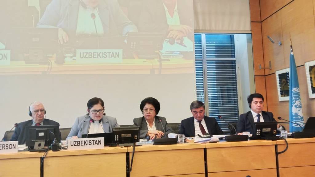 Jenevada O‘zbekistonning irqiy kamsitishga qarshi xalqaro majburiyatlari ijrosi muhokama qilindi