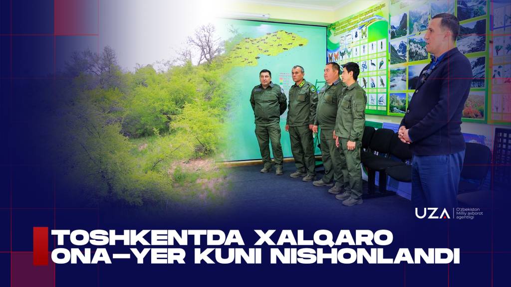 Тошкентда Халқаро Она-Ер куни нишонланди (+видео)