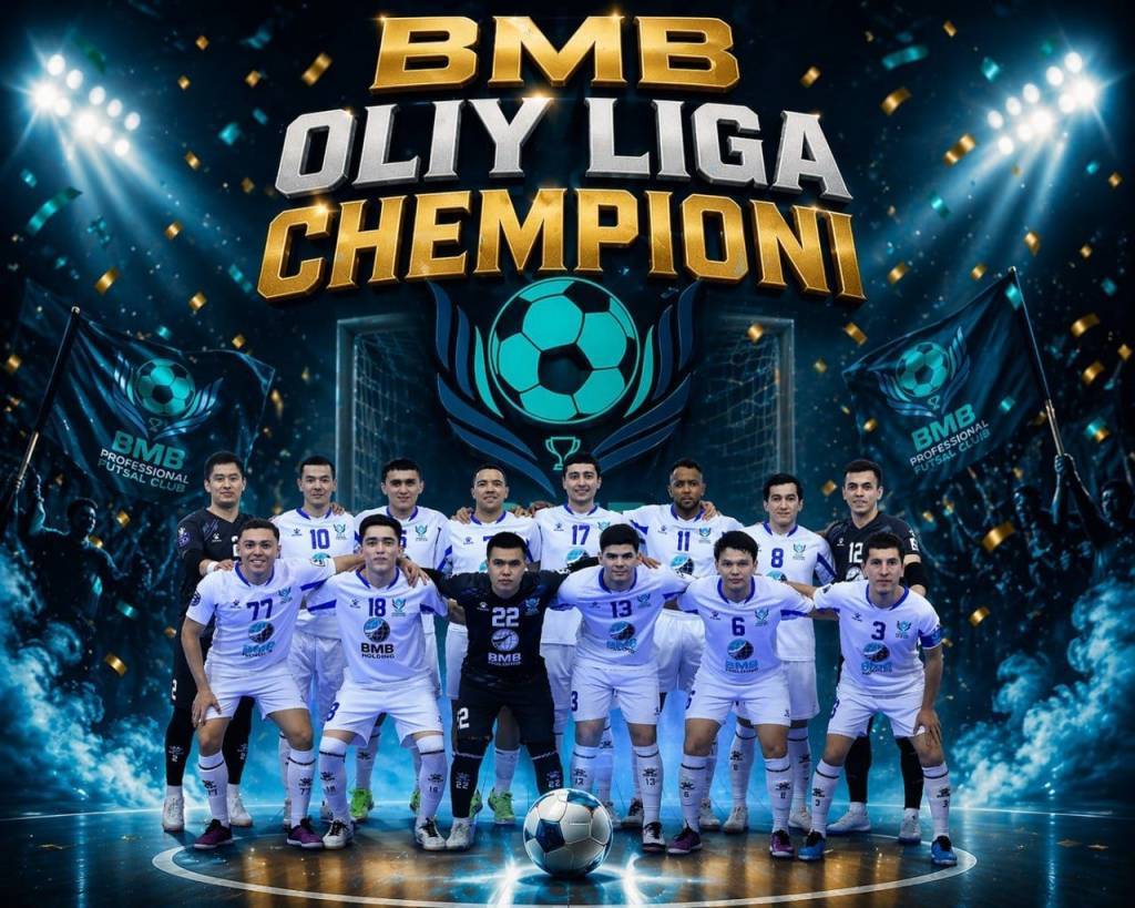 BMB PFC досрочно стал чемпионом Узбекистана по футзалу