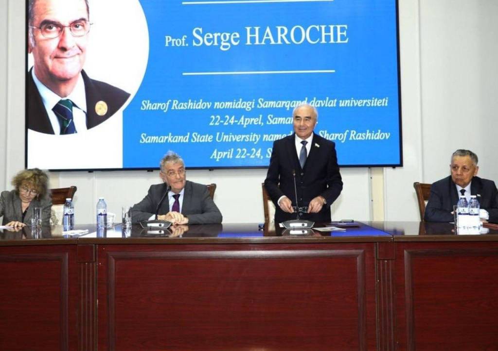 Дунё илм-фани юлдузи Серж Арош Ўзбекистонда илмий учрашув ўтказди