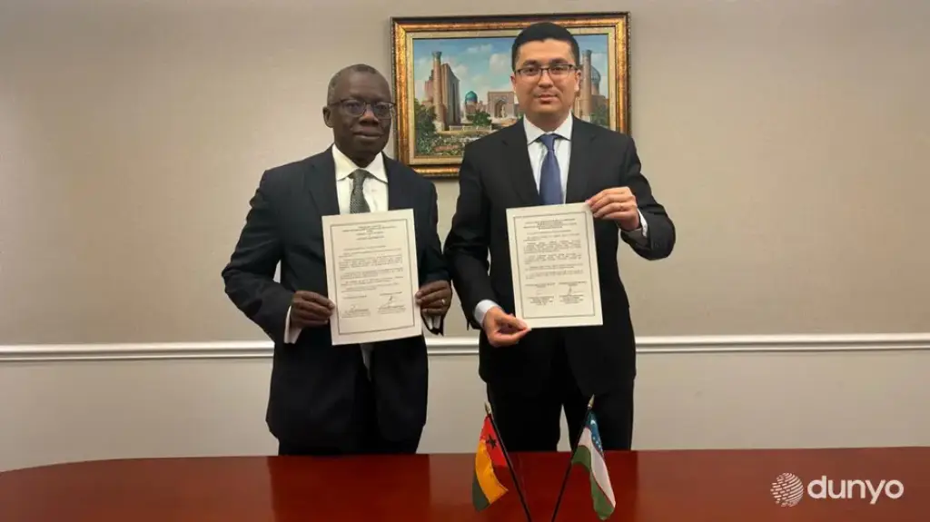 Өзбекстан Гвинея-Бисаумен дипломатиялық қатынас орнатты