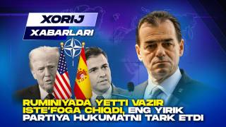 Руминияда етти вазир истеъфога чиқди, энг йирик партия ҳукуматни тарк этди (+видео)