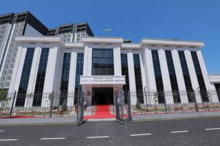 В Янгихаётском районе сдано в эксплуатацию новое здание суда