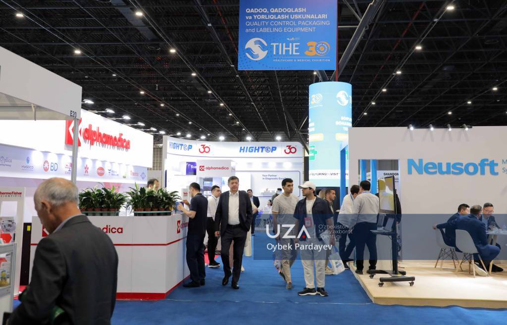 “TIHE 2026”: Тиббиёт соҳасидаги илғор ечимлар намойиш этилмоқда