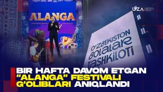 «ALANGA» Xalqaro bolalar festivali o‘tkazildi (+video)