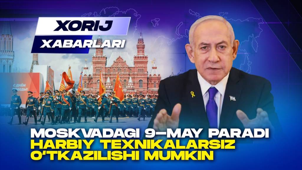 Moskvadagi 9-may paradi harbiy texnikalarsiz o‘tkazilishi mumkin (+video)