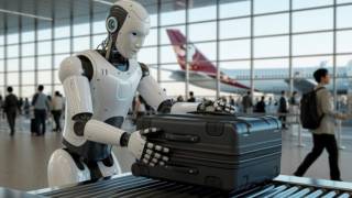 Япония аэропортида роботлар иш бошлайди