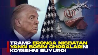 Tramp Eronga nisbatan yangi bosim choralarini ko‘rishni buyurdi (+video)