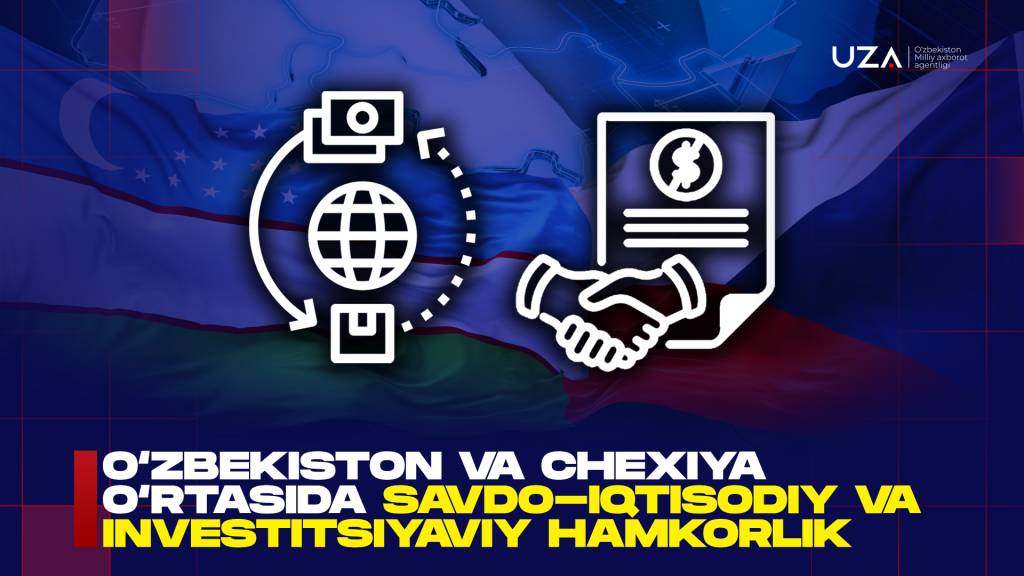 Инфографика: Ўзбекистон ва Чехия ўртасида савдо-иқтисодий ва инвестициявий ҳамкорлик (+видео)