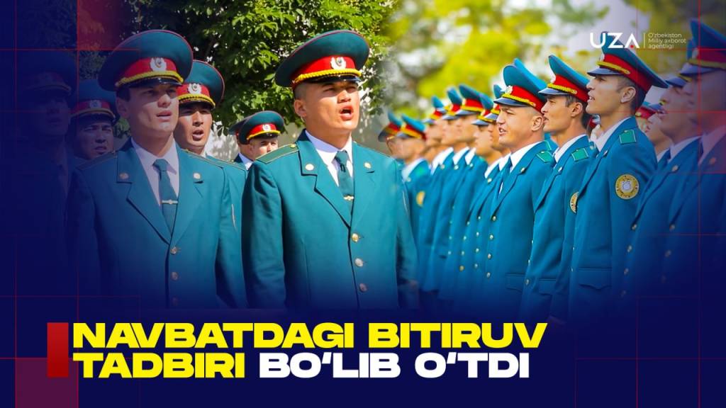 Навбатдаги битирув тадбири бўлиб ўтди (+видео)