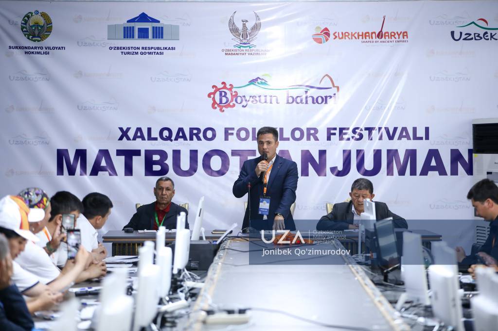 "Boysun bahori"ga bag‘ishlangan matbuot anjumani o‘tkazildi