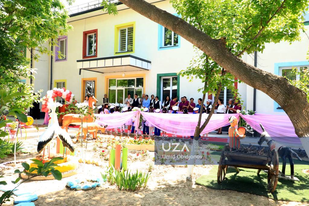 150 o‘rinli zamonaviy bog‘cha foydalanishga topshirildi