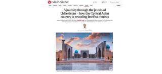 В The Independent назвали Узбекистан одним из ярких направлений Центральной Азии